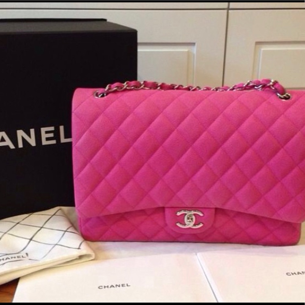 Chanel fuchsia bag